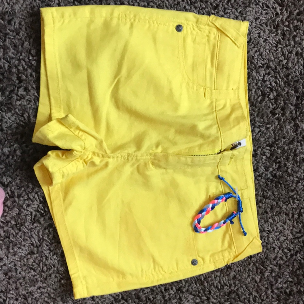 Size 12 Kid’s yellow shorts